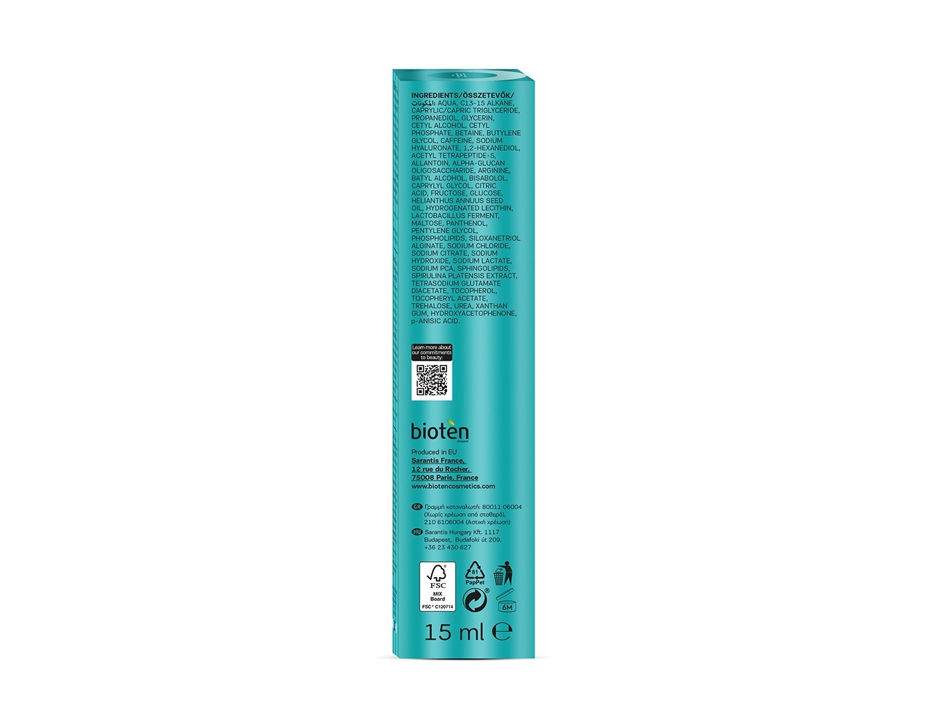 CREME OLHOS BIOTEN MAGIC RESCUE HYDRO XCELL 15 ML