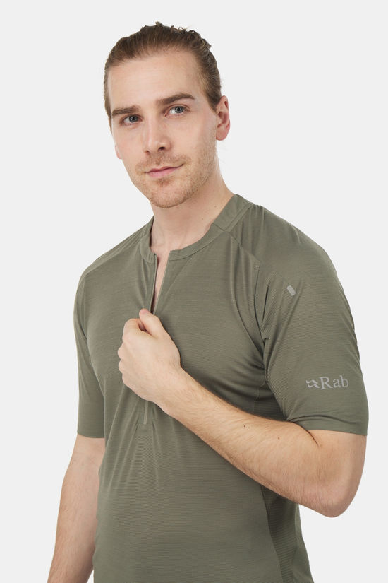 Rab Rab Cindercrino Zip Tee