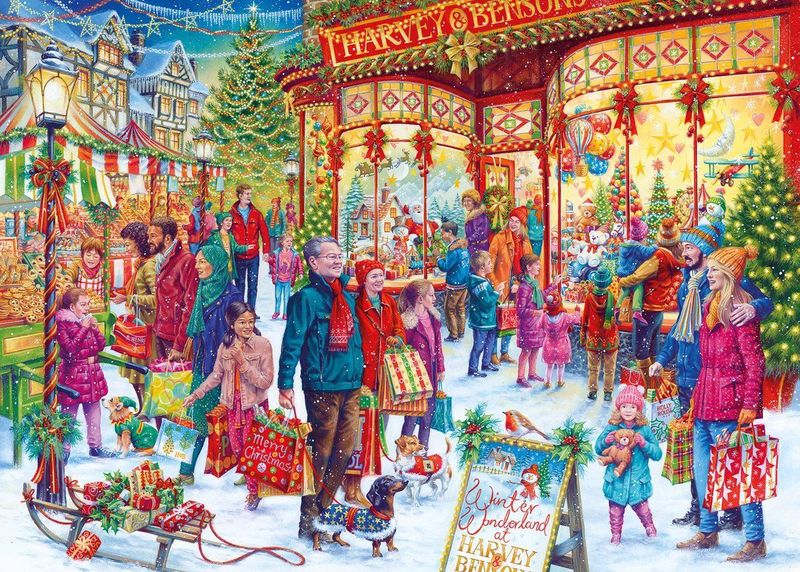 Gibsons Christmas Limited Edition - Winter Wonderland (1000)