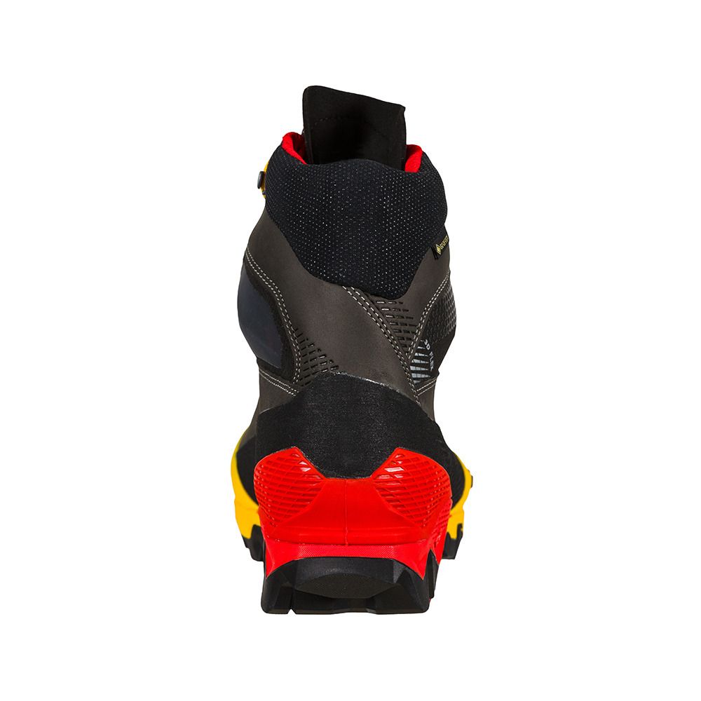 La Sportiva AEQUILIBRIUM LT GTX - Chaussures alpinisme Homme black/yellow