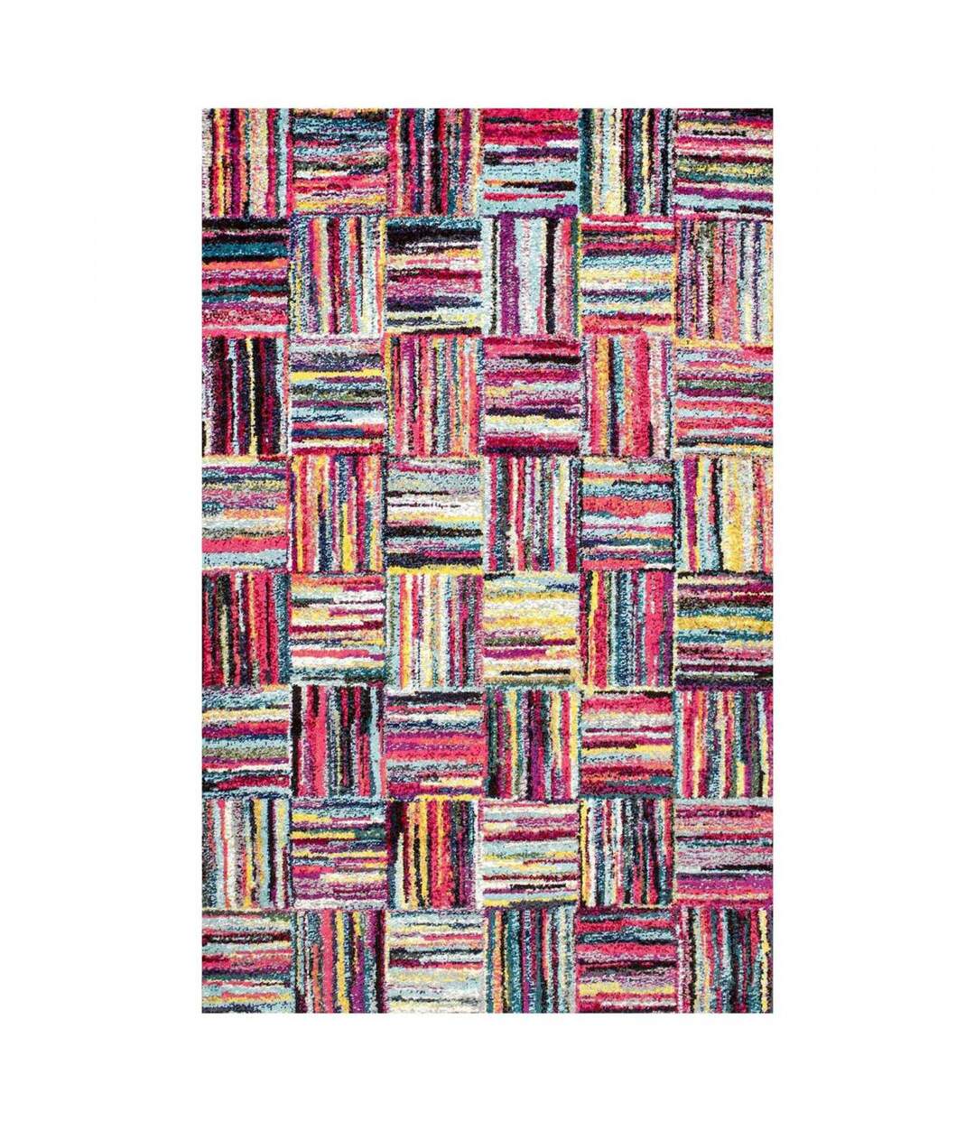Tapis salon BOUTIK BRIK en polypropylène doux et soyeux OEKO TEX