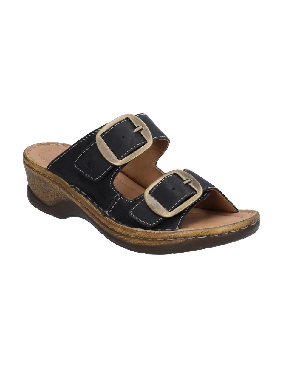 Clog Catalonia 76, schwarz