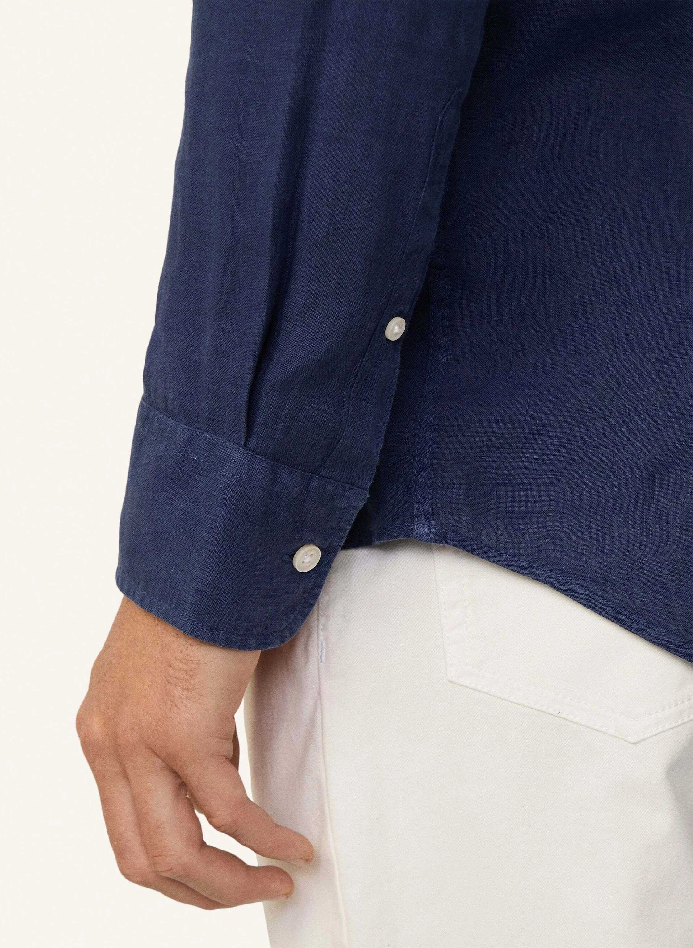 HACKETT LONDON Freizeithemd ESS GMD LINEN KENT