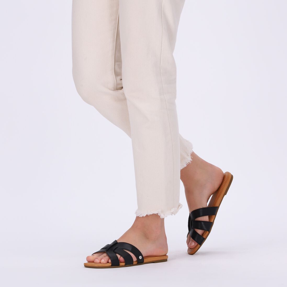 UGG zwarte ugg slippers w teague