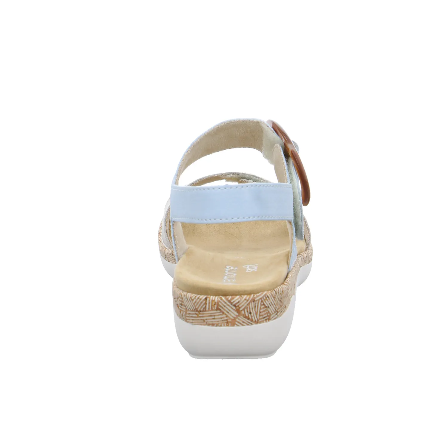 REMONTE Sandalette Hellblau Leder