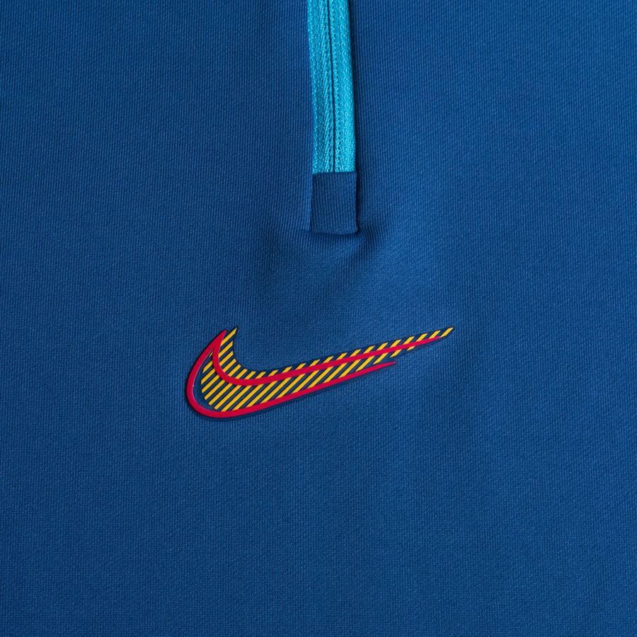 Nike Maillot d'Entraînement Dri-FIT Strike - Bleu/Bleu/Rouge foncé