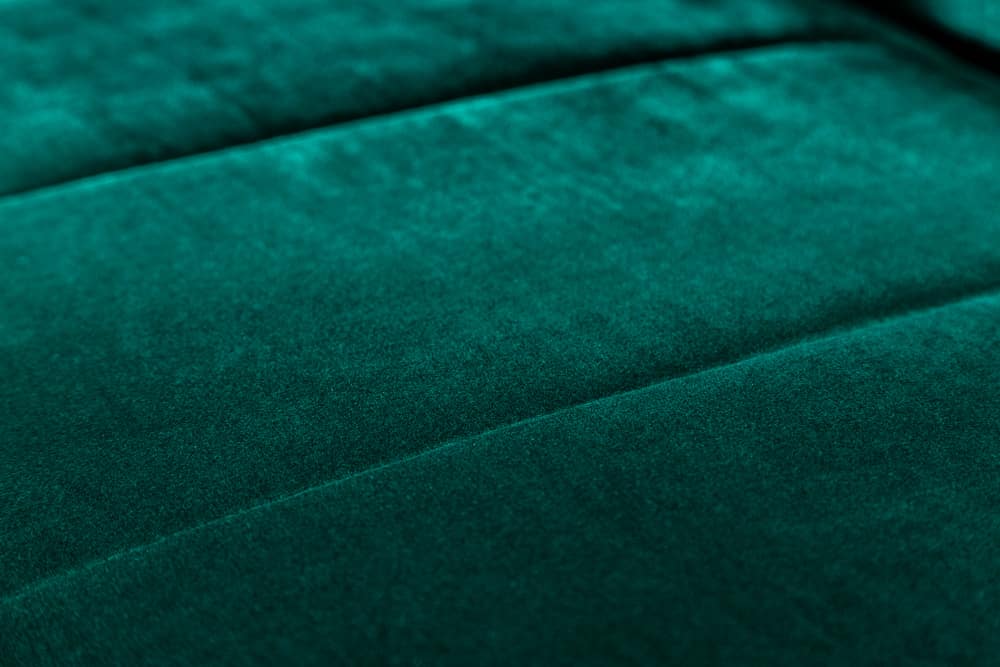 Retro Schlafsofa DIVANI 220cm smaragdgrün Samt 3-Sitzer mit Bettfunktion