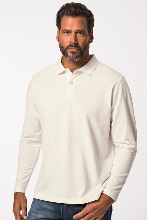 JP 1880 Poloshirt, Basic, Langarm, Piqué, bis 8 XL