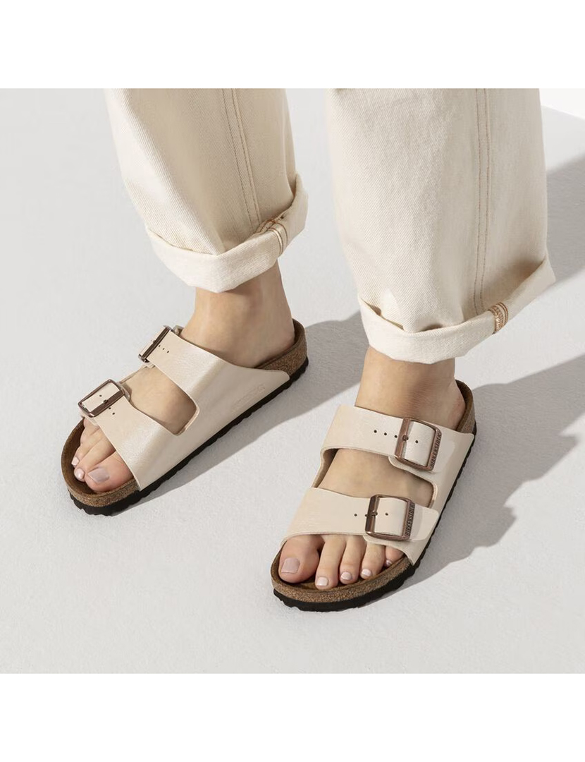 Birkenstock Arizona Graceful White Pearl Normal