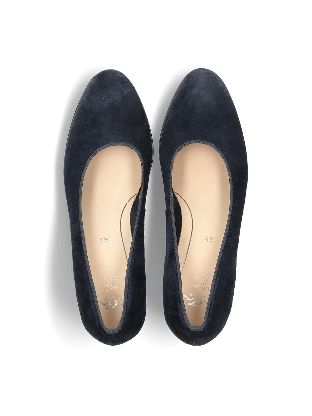 Plateaupumps Orly blau