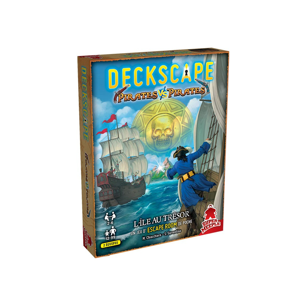 Deckscape - Pirates vs Pirates : L'île au Trésor