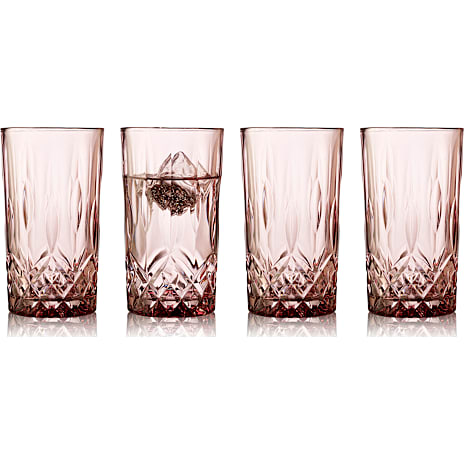 Lyngby Glas Sorrento highball glas (38 cl) - rød