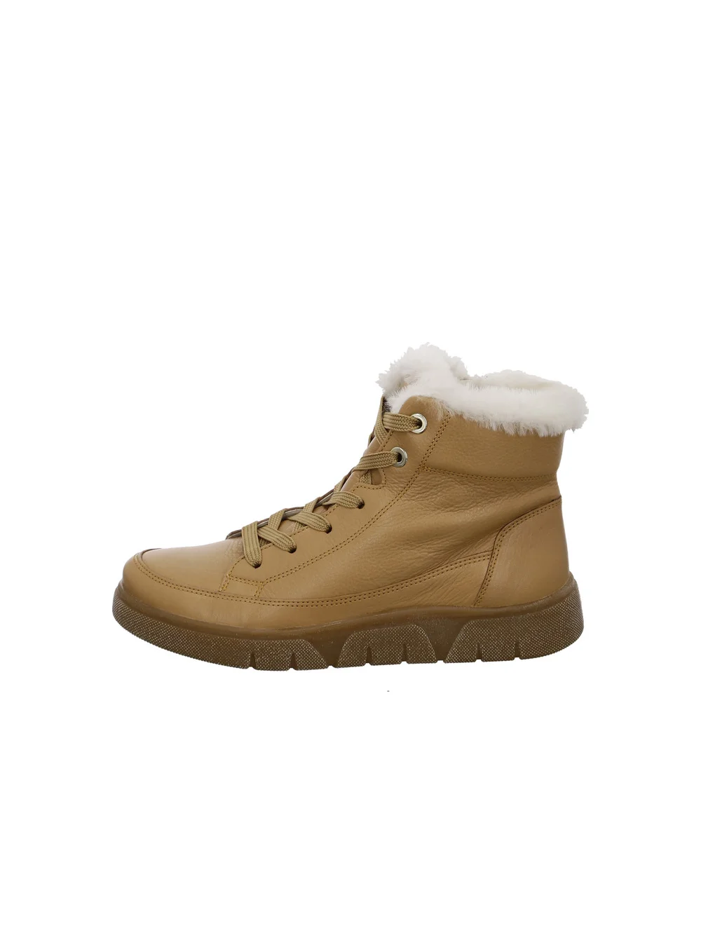 Hightop Sneaker Rom-Sport caramel