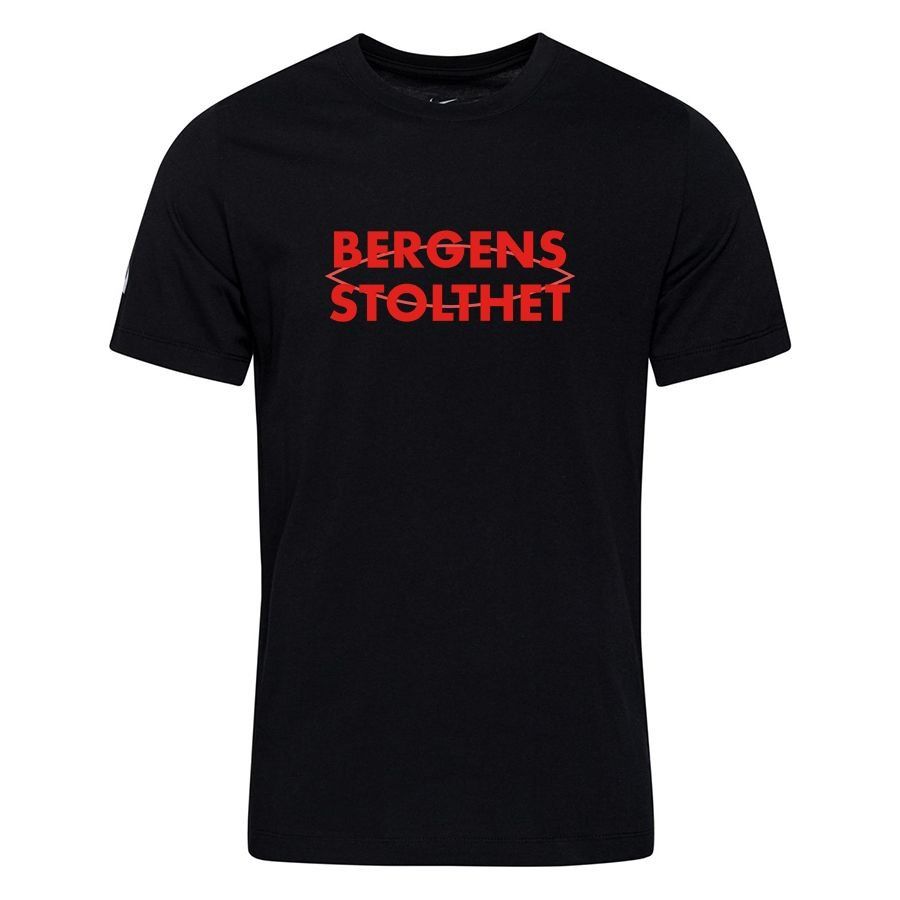 SK Brann Nike Bergens Stolthet T-Shirt - Noir