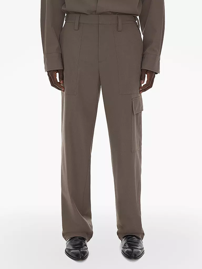 HELMUT LANG Cargohose braun