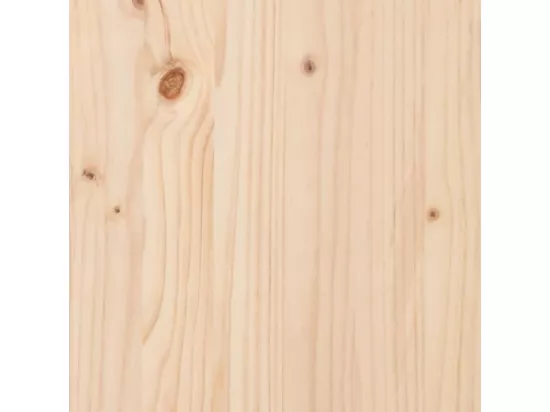 Jardinière avec étagère 111,5x54x81 cm Bois massif de pin