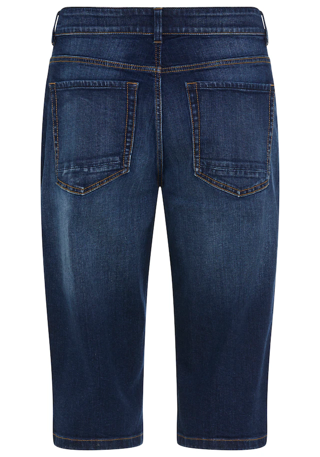 Man's World Plus Jeansbermudas gerade geschnittenes Bein, normale Leibhöhe, Regular-Fit