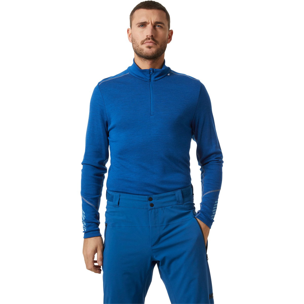 Helly Hansen Lifa Merino Midweight 1/2 Zip Skiundertrøje Herre