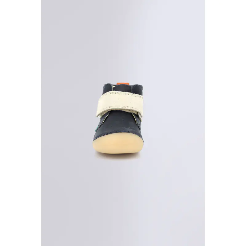 Sabio Marine beige orange BOTTILLONS Cuir Garçon