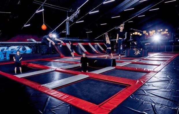 Trampolinpark in Duisburg