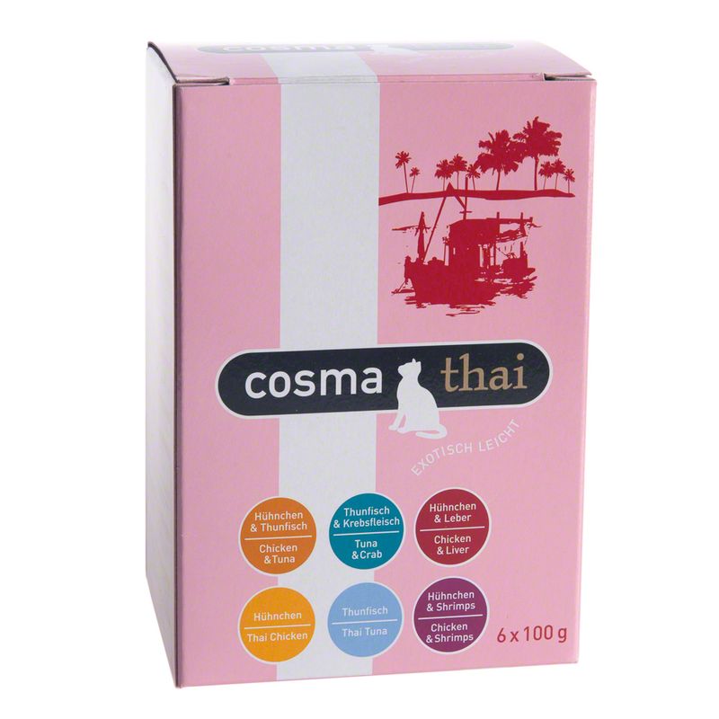 Cosma Thai/Asia en gelée 6 x 100 g