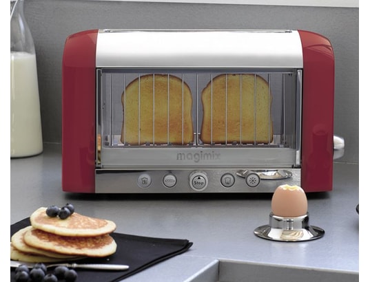 MAGIMIX - Grille pain Toaster Vision rouge 11540