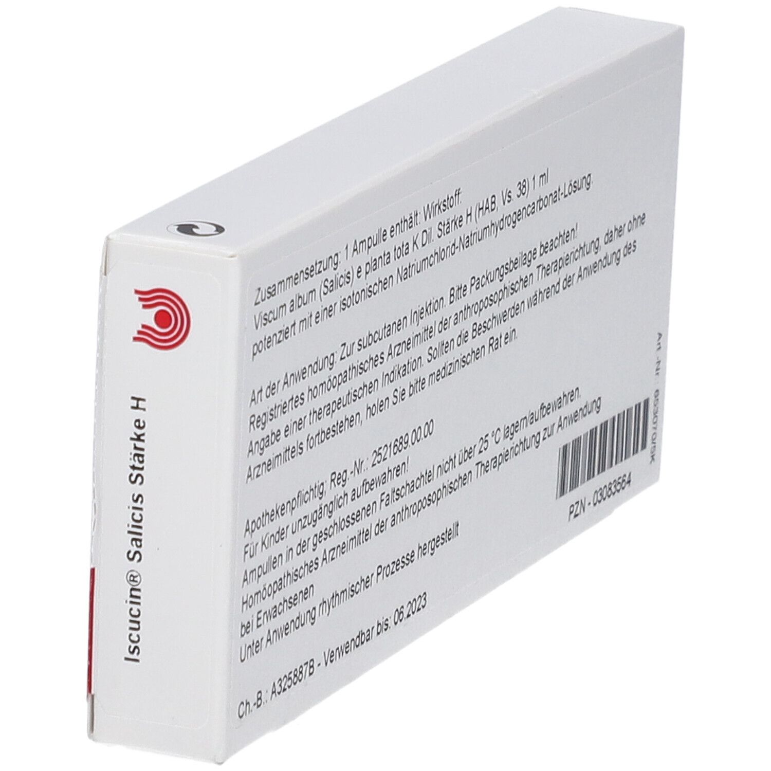WALA® Iscucin Salicis Stärke H Ampullen
