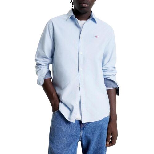 Tommy Jeans - TJM CLASSIC OXFORD SHIRT Azul