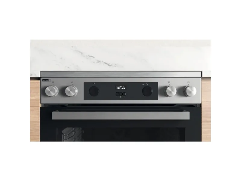 Whirlpool komfur Whirlpool fritstående elektrisk komfur WS68V8CCXT