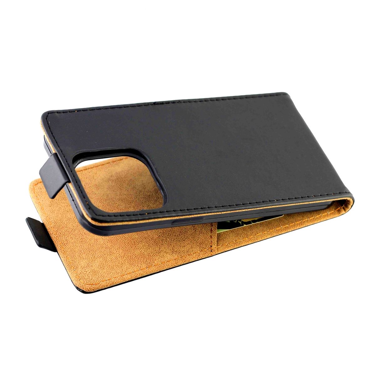 Schutz Handy Hülle für Apple iPhone 15 Flip Case Cover Klapp Tasche Etuis Bumper