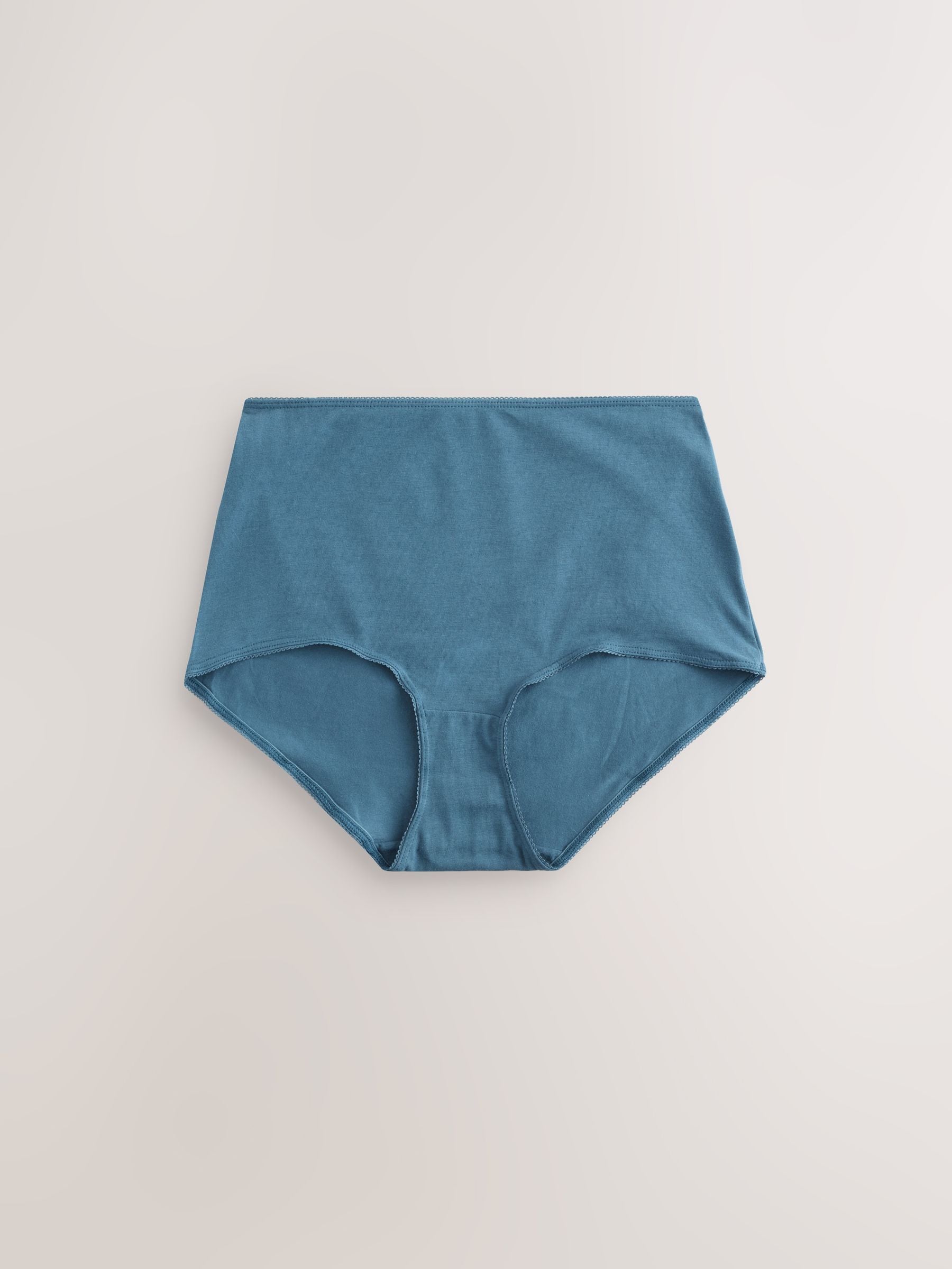 Blue Bows - Set van 7 slips met hoog katoengehalte