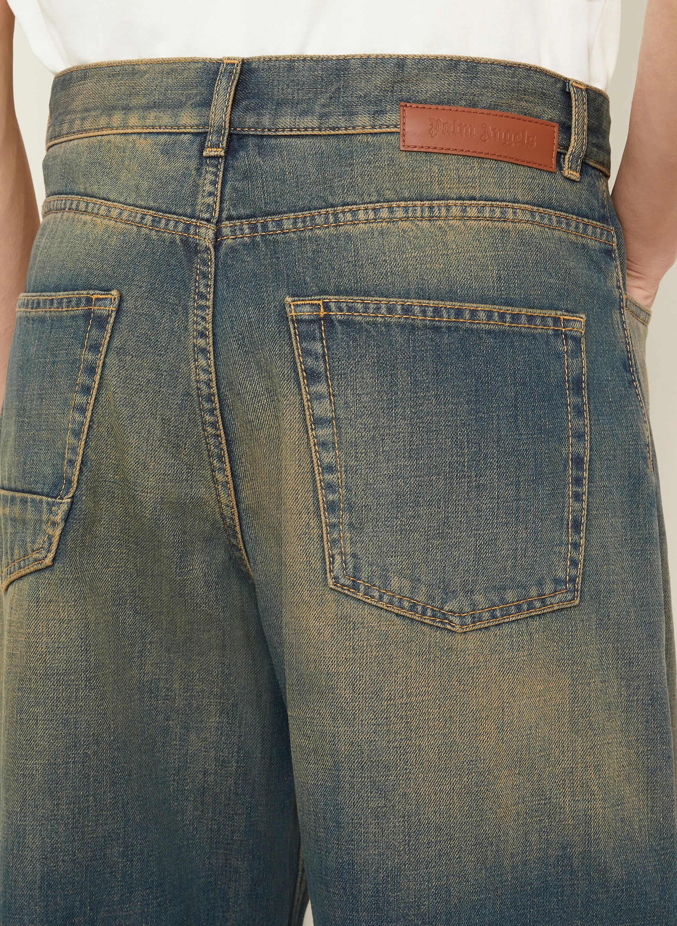 Palm Angels Jeans LASER PALMS