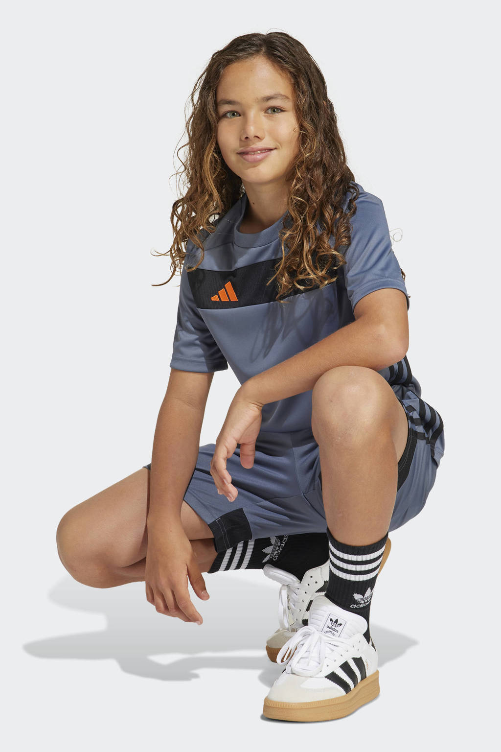 adidas voetbalshirt Tiro 25 Essentials antraciet/oranje