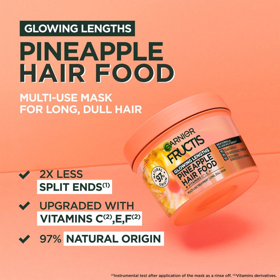 Garnier Fructis Hair Food Pineapple Mask 400ml