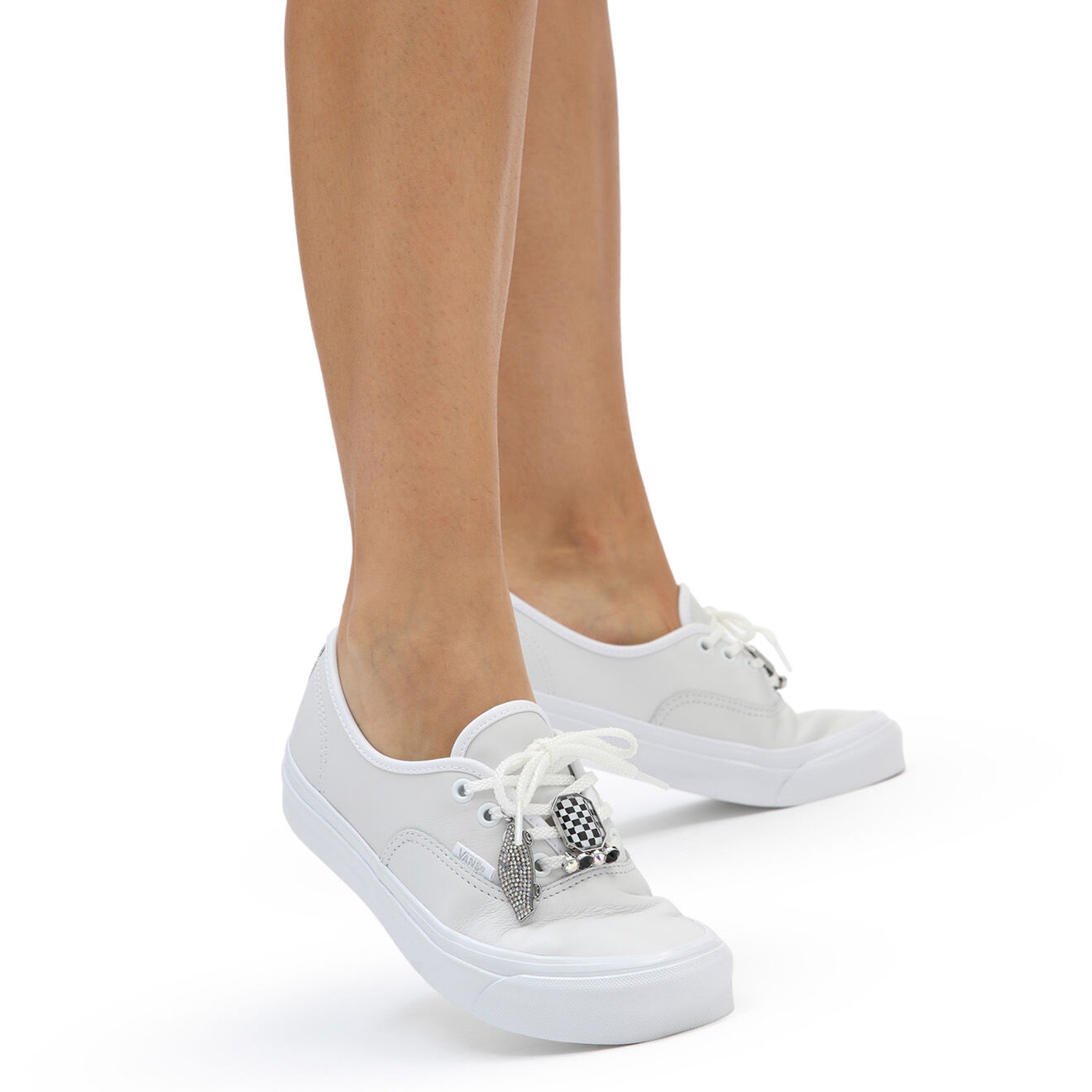 Vans Sneakers en Cuir Authentic 44 DX gris clair