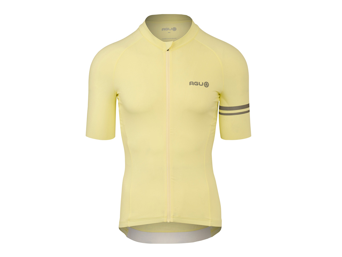 AGU Solid Performance Heren fietsshirt - Beige