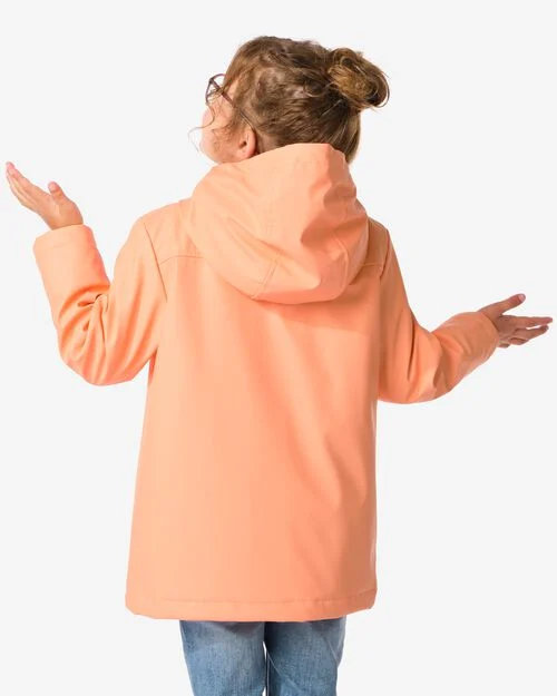 veste enfant à capuche pêche