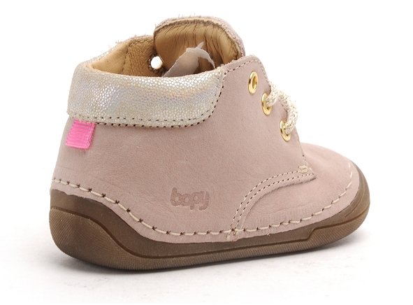 Bopy boots bottine bebe koko rose