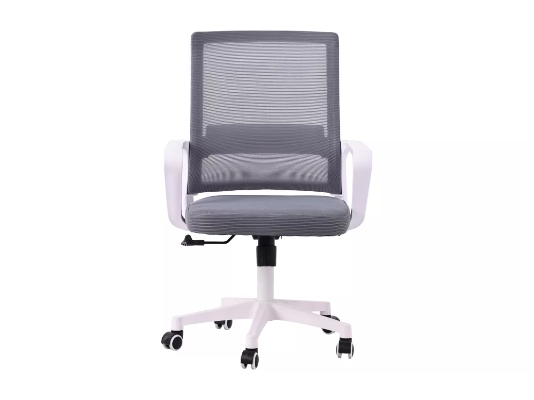 Chaise de bureau en tissu Mesh - Mars - Gris clair