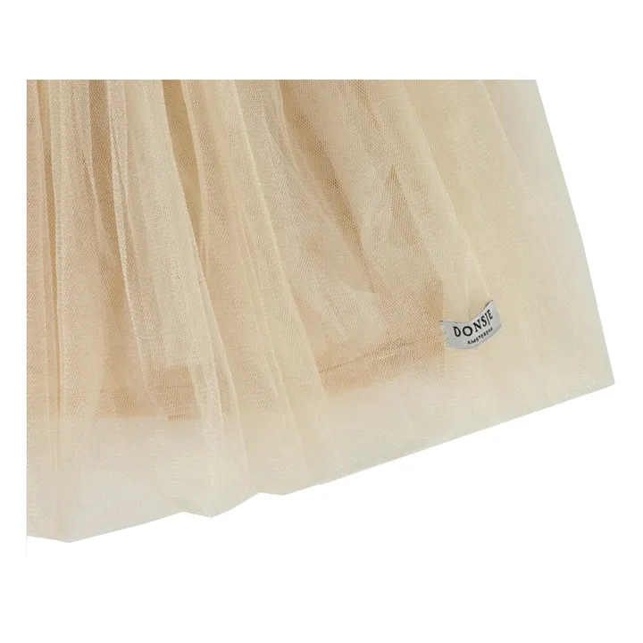 Donsje Jupe Tulle Métallisé Pien | Beige