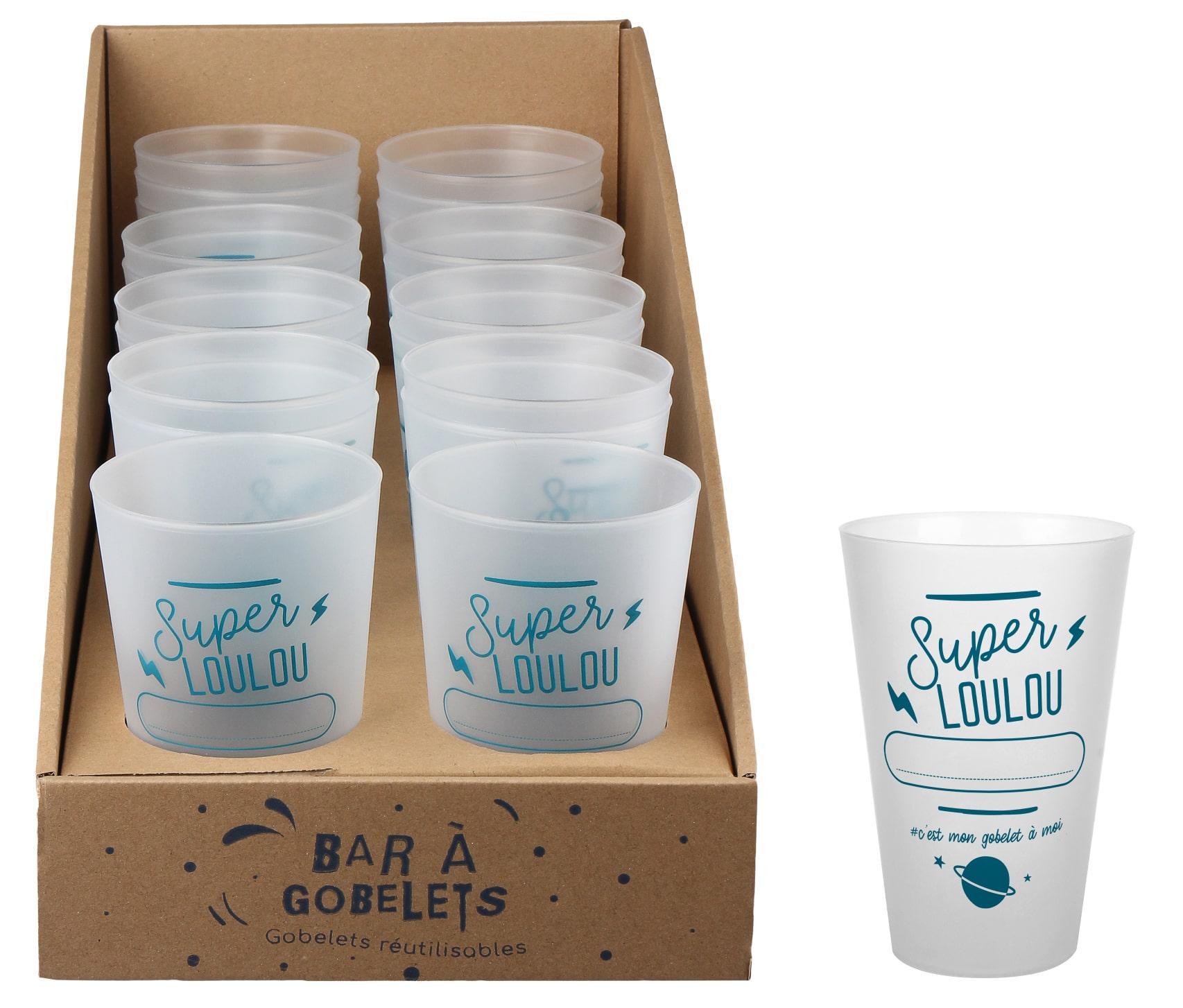 GOBELET 40CL SUPER LOULOU