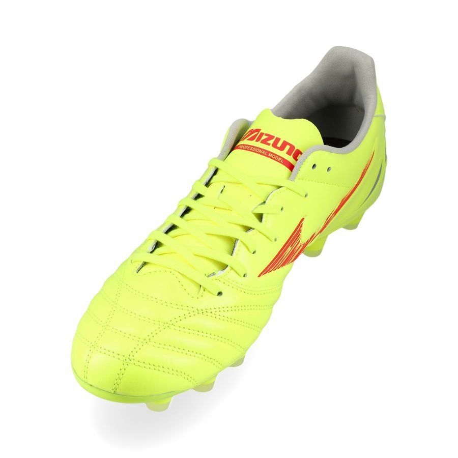Mizuno Morelia Neo IV Pro FG/AG Dyna - Jaune/Rouge