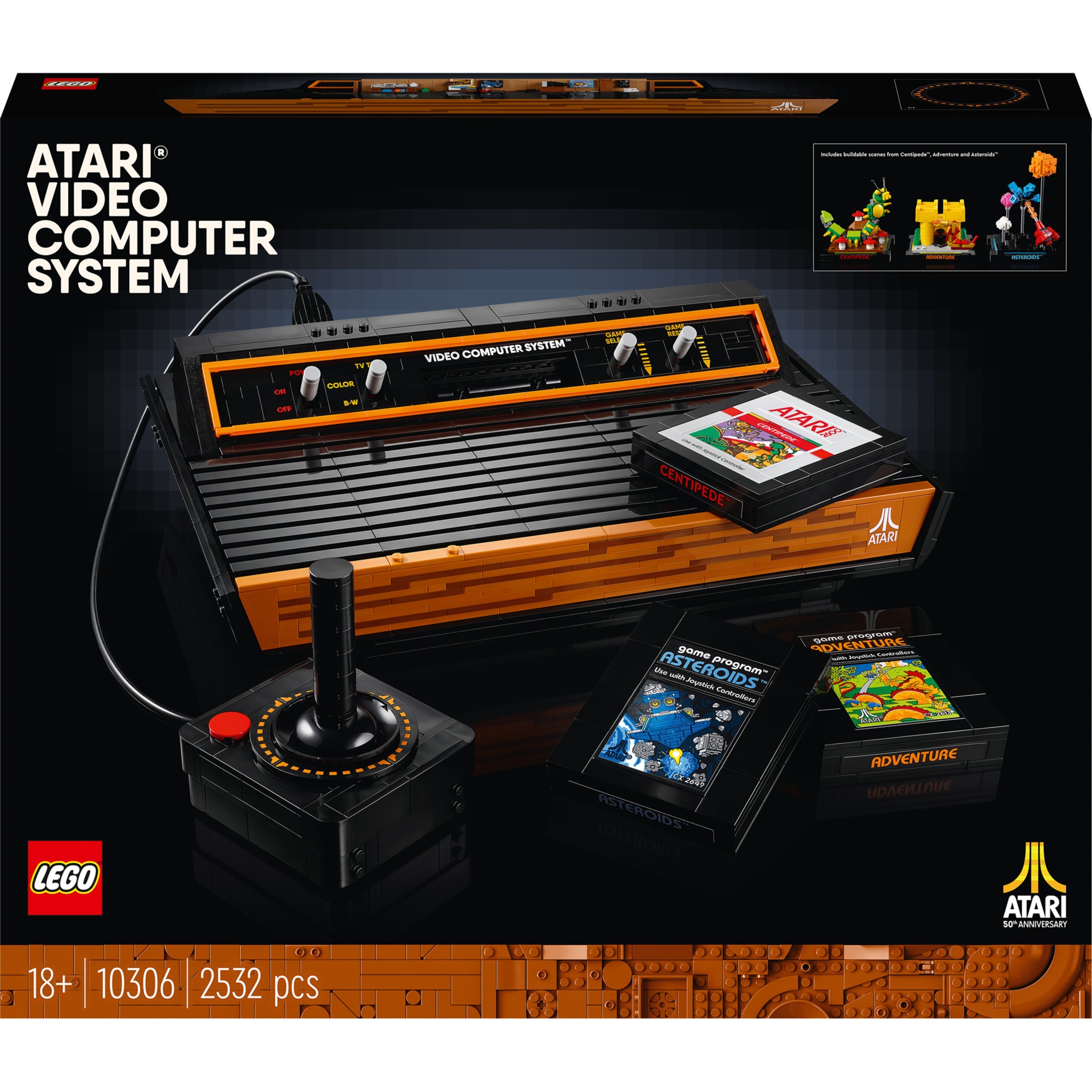LEGO Konstruktionsspielzeug Icons Atari 2600