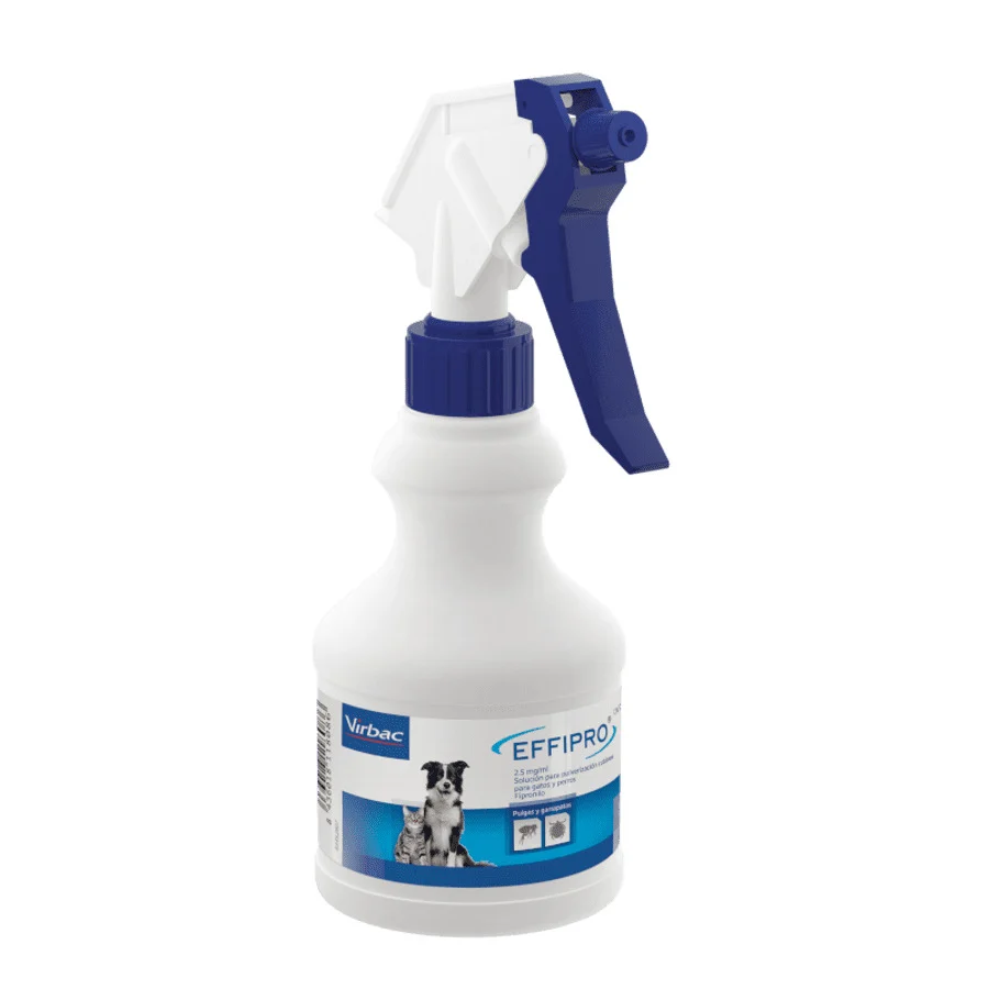 Spray antiparasitário Effipro para cães e gatos