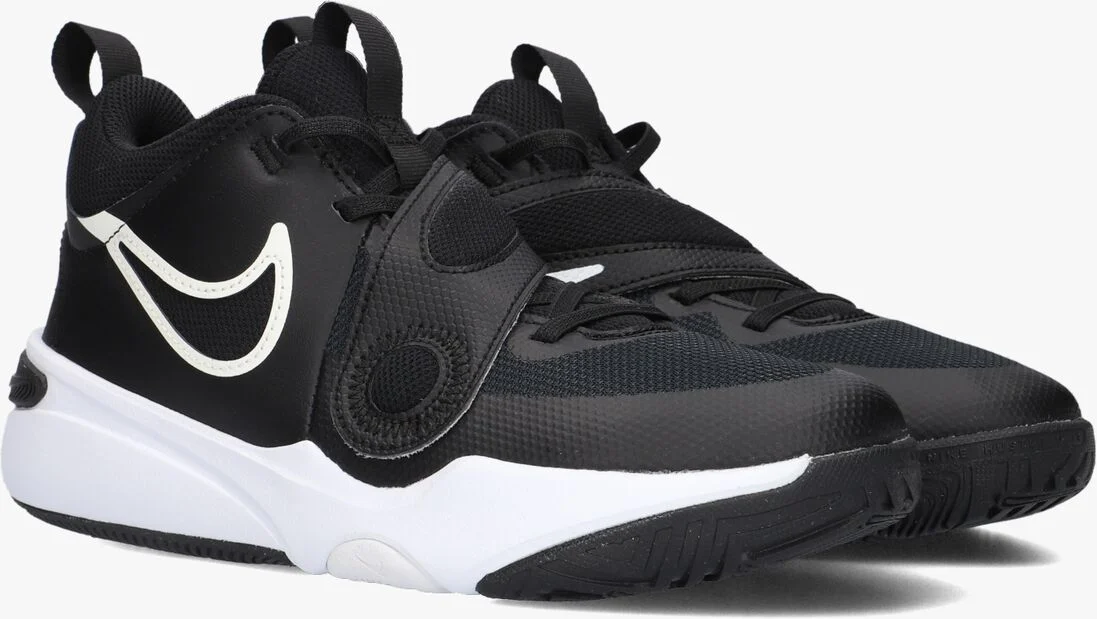 NIKE zwarte nike lage sneakers team hustle d 11 (gs)