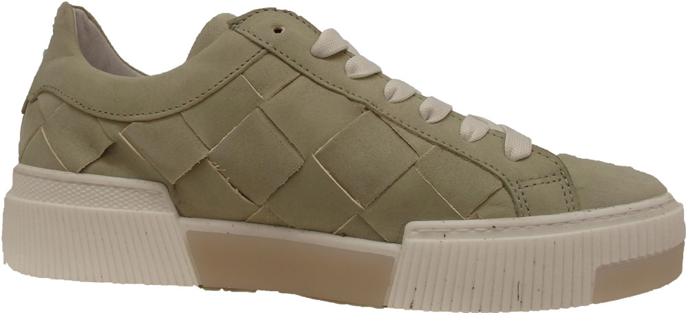 Felmini Sneaker Ketra Flechtleder grün