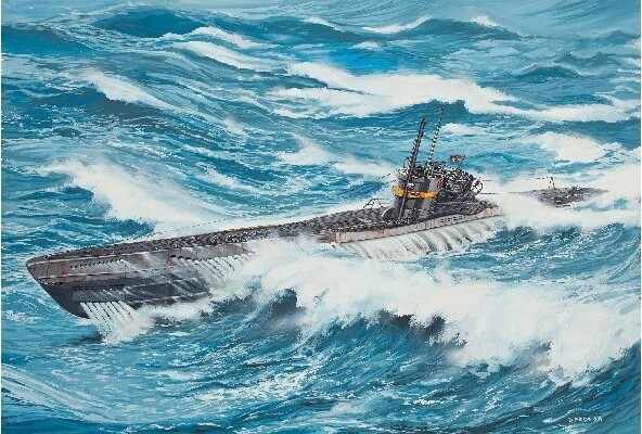 Revell - German Submarine Type Vii C/41 Ubåd Byggesæt - 1:144 - 05100