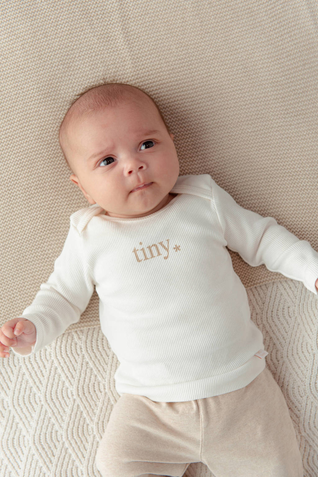 BESS baby longsleeve wit