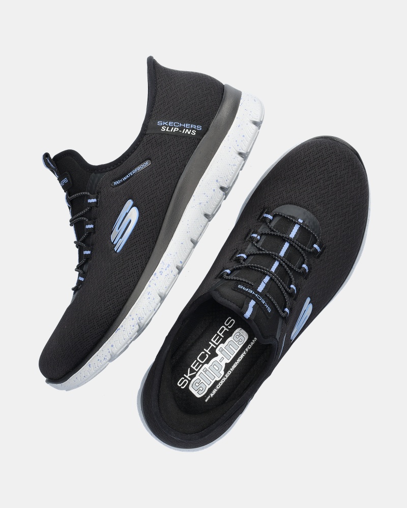 Skechers Hands Free Slip-Ins Summits Instapschoenen  - zwart
