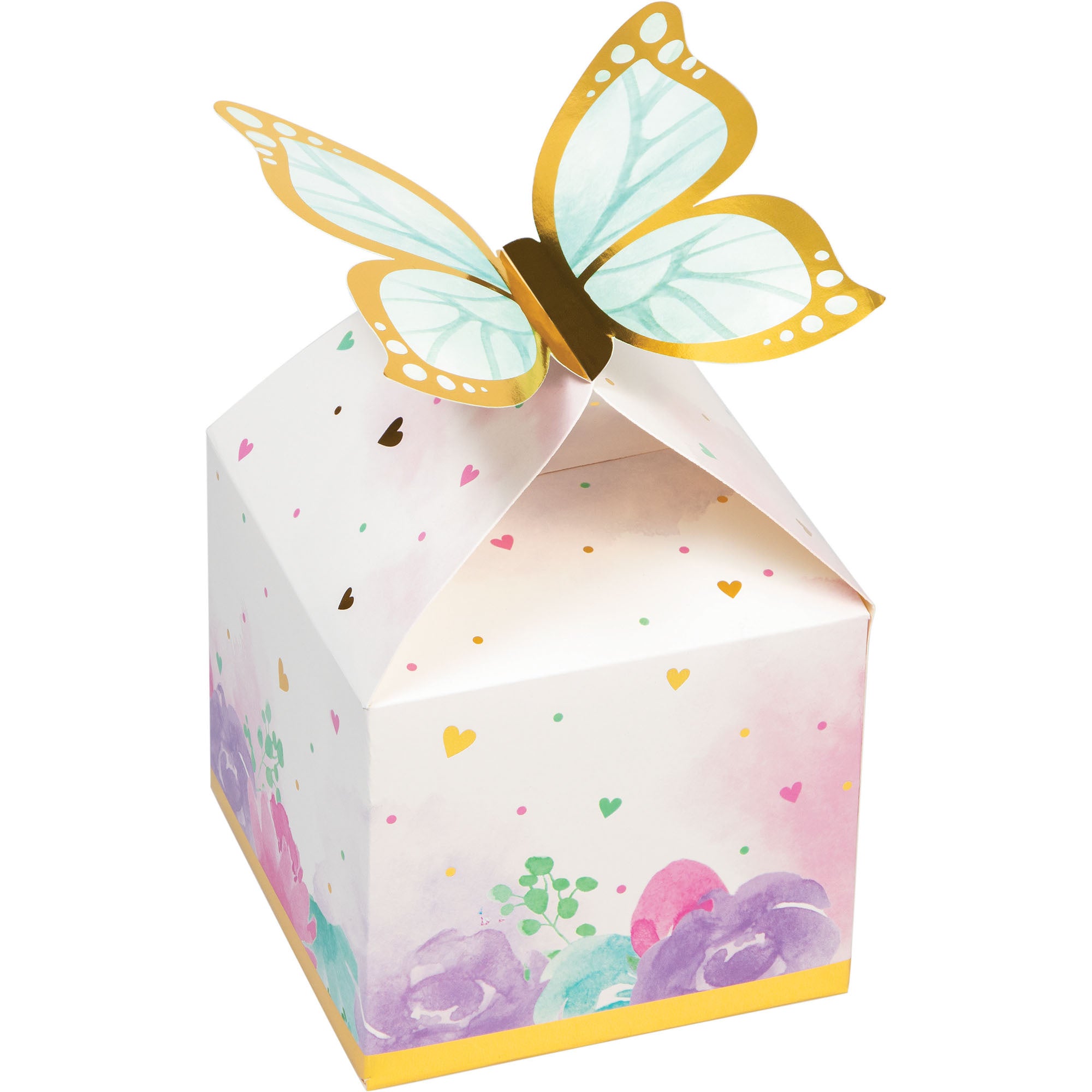 Vlinder Uitdeelbox 13cm 8st